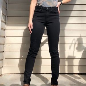 PAIGE Black Skinny Jeans